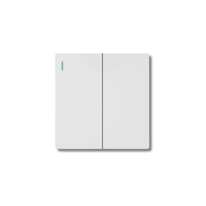 El interruptor Double Grey ofrece un control de iluminación dual sin interrupciones en un diseño elegante, mejorando la funcionalidad de tu habitación. - Product Image 3