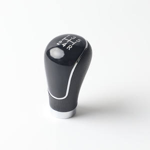 Pommeau de levier de vitesse universel en cuir ergonomique pour voiture, transmission manuelle à 5 vitesses - Product Image 5