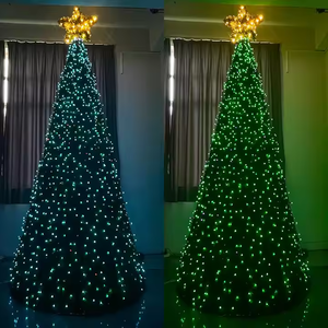Directo de fábrica 10/13/16/20/30FT Led <span class=keywords><strong>Program</strong></span> 3D Giant Outdoor Artificial Motif Light Decoración Árbol de Navidad con luces LED - Product Image 1