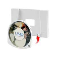 Boîte de protection rigide transparente pour boîte de rangement de Cassette de bande UMD pour boîte de Protection de carte de jeu PSP