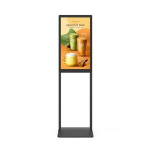 Digital Poster Indoor 1080P Advertising Display Portable Digital Display Iron <b>Frame</b> Signboard - Product Image 2