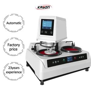 उच्च सटीकता p-2t डबल डिस्क नमूना metallographic चमकाने मशीन