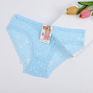 Per le signore UOKIN mutandine <span class=keywords><strong>trasparenti</strong></span> di pizzo di metà ascesa in tinta unita <span class=keywords><strong>slip</strong></span> di tutti i giorni Stock dozzine Pack all'ingrosso a basso costo delle donne - Product Image 4