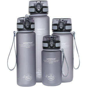 Botella de agua de plástico esmerilado Tritan a prueba de fugas y utilizable en todo momento con logotipo personalizado de 0,5 litros y 500ml con método de bebida directa - Product Image 1