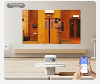 Mini projecteur intelligent 1080P WiFi6 360° directement de l'usine °   Gimbal Phone Mirroring Home Theater Custom HA109