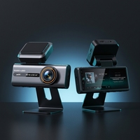 Caméra embarquée N70-DUAL-4G-BG 4G GPS double objectif avant 4K et arrière 1080P, écran IPS 2,5D WiFi 3,2 pouces, ADAS, vision nocturne Starlight