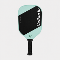Raquette de pickleball hybride personnalisée en fibre de carbone T700 avec noyau en nid d'abeille PP de 16 mm pour l'entraînement à la stabilité, vente en gros fabricant