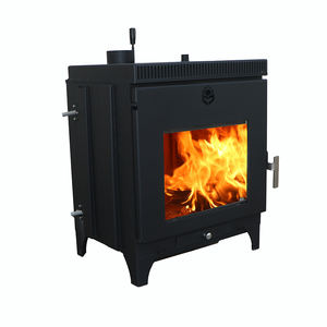 Radiador de conexión de fuego Real de acero independiente moderno para interior, sala de estar, cocina, comedor, calefacción, <span class=keywords><strong>chimenea</strong></span> de leñ<span class=keywords><strong>a</strong></span> - Product Image 3