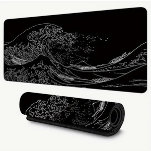 定制徽标环保防水橡胶鼠标垫超光滑表面增强速度感防滑方形2-5毫米厚度游戏用 - Product Image 5