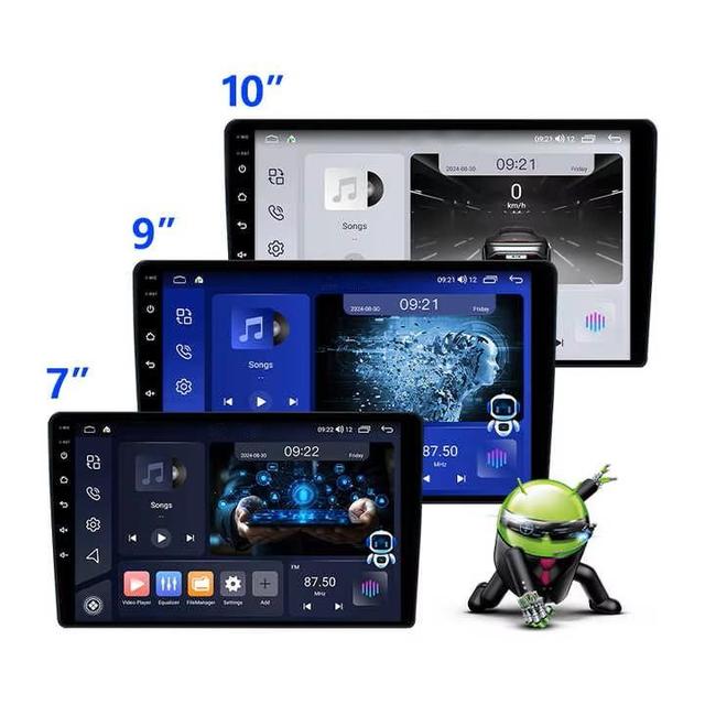 Ai Auto Android Auto Electronics Radio Para Carro QLED 8core 4G/WiFi DSP RDS Car Navigation