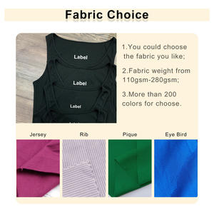 Alta calidad de impresión de pantalla personalizada 95 algodón 5 spandex Slim Fit chaleco deportivo Color sólido estilo básico elástico músculo camiseta sin mangas hombres - Product Image 3