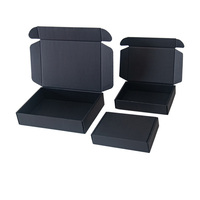 Cajas de pestañas de cartón corrugado de alta calidad, embalaje de envío Kraft con logotipo personalizado con laminación mate para cosméticos