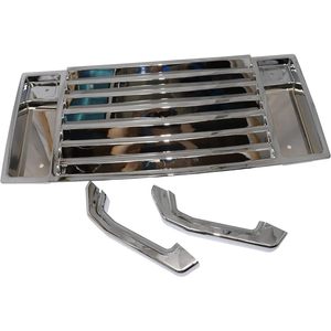 Grille de ventilation de capot Royal Sun, chromée, compatible avec Hummer H2 25928163 - Product Image 6