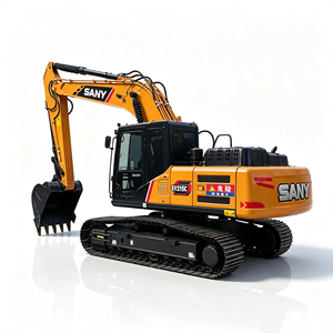 ใช้แล้ว Sany รถขุดตีนตะขาบ SY215C รถขุดขนาดกลาง215C สำหรับการก่อสร้าง - Product Image 1