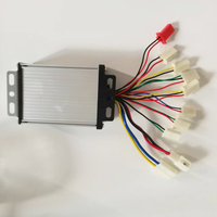 Contrôleur brossé 24V 36V 48V 500 W 3 vitesses marche arrière 500 Watts moteur à courant continu
