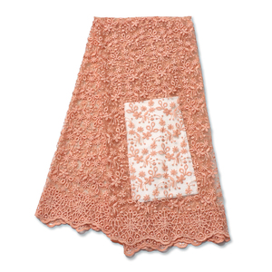 New Trend High Quality Embroidered <strong>Lace</strong> <strong>Fabric</strong> <strong>Wholesale</strong> <strong>Soft</strong> Net French <strong>Lace</strong> <strong>Fabric</strong> for Women's Clothing - Product Image 6