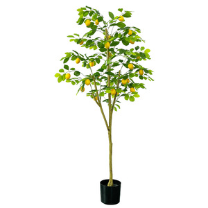 <span class=keywords><strong>Limonero</strong></span> Plástico artificial <span class=keywords><strong>Cuatro</strong></span> <span class=keywords><strong>estaciones</strong></span> Planta en maceta Ecológica 120cm Interior Exterior Balcón Jardín - Product Image 4