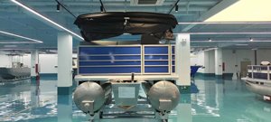 16ft Aluminium Catamaran Pontonboot Met Duikplatform Voor Entertainment Inclusief Buitenboordmotor - Product Image 4