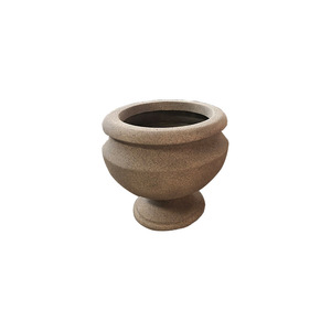 Pots <span class=keywords><strong>de</strong></span> fleurs en matériau <span class=keywords><strong>de</strong></span> pierre <span class=keywords><strong>de</strong></span> grès en plastique renforcé <span class=keywords><strong>de</strong></span> fibre <span class=keywords><strong>de</strong></span> <span class=keywords><strong>verre</strong></span> X28, fabrication directe d'usine, <span class=keywords><strong>plateau</strong></span> à fleurs <span class=keywords><strong>pour</strong></span> aménagement paysager - Product Image 6