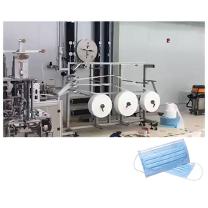 Ear <span class=keywords><strong>loop</strong></span> face mask making machine <span class=keywords><strong>3</strong></span> ply mask making machine price - Product Image 5