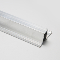 Seuil de porte moderne en métal pour cabine d'ascenseur 55*26mm