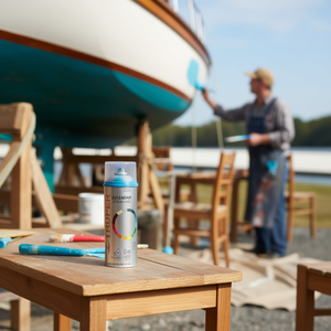 Vernice Spray Acrilica Blu Olandese Truper 400Ml per Mobili e Rivestimenti Nautici, Confezione da 6 Unità, Finitura Liquida, Prodotta in Messico - Product Image 2