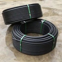Tuyau en PEHD de petit diamètre TG Black PE100 SDR11 certifié ASTM/DIN, 20-25 mm, résistant aux UV, pour systèmes agricoles et de drainage