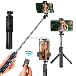 Support trépied auto-adhésif Liv de haute qualité 3-en-1 pliable rotatif à 360° noir pour <span class=keywords><strong>iPhone</strong></span>, idéal pour bureau et lit, vente en gros à prix abordable S03 - Product Image 1
