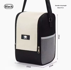 Sac à lunch isotherme en tissu Oxford avec doublure en aluminium, portable pour le travail et l'école - Product Image 3