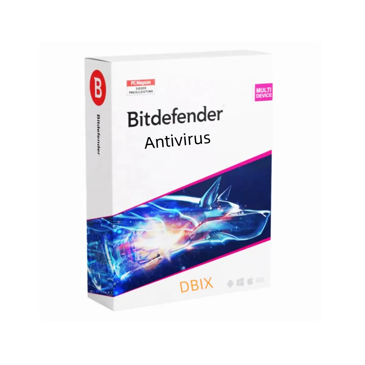 1 년 1 장치 키 바이러스 백신 소프트웨어 Bitdefender 바이러스 백신 보내기