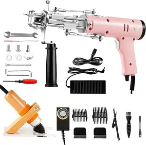 Elektrische hand gefertigte 2 in1 Tufting Gun Tufting Schere Trimmer Shearer Guide für Tufting Set Kit