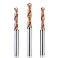Outils Lucas, fraises 3D en acier au tungstène, revêtement AlTin, 2 cannelures, fraises de fraisage OEM/ODM pour machines-outils CNC