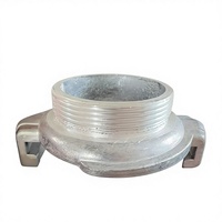 Raccord de tuyau d'incendie en aluminium DN65 GOST à filetage mâle, adaptateur de lutte contre l'incendie, directement de l'usine Hong'an