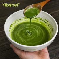 Poudre de Matcha Biologique Yibenef OEM, Extrait de Thé Vert Naturel, Grade A-6A, Qualité Stable, Matcha en Vrac Premium-Cérémonial