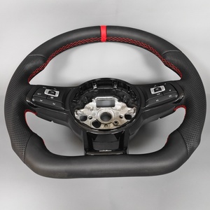 Volante Deportivo Personalizado para VW <span class=keywords><strong>Volkswagen</strong></span> Golf R GTI GTD GTE MK6 MK7 7.5 Touareg <span class=keywords><strong>Beetle</strong></span> Polo - Product Image 5