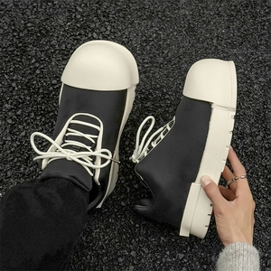 Nouveautés Printemps <span class=keywords><strong>Mickey</strong></span> Low-Top Big Toe Unisex Sneakers Sports Casual avec plate-forme d'augmentation de la hauteur Femmes Hommes Chaussures - Product Image 3