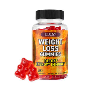 סוכריות גומי ACV למכירה חמה - חומץ תפוחים לירידה במשקל, שורף שומן בטני וסיוע לעיכול, סוכריות טבעוניות להרזיה - Product Image 2