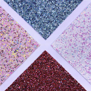 Feuilles de cuir à paillettes épaisses Super Pearl pour textile à la maison pour chaussures à nœuds Sacs à paillettes - Product Image 3