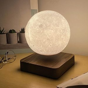 Lámpara Lunar Magnética Levitante 3D, Luz de <span class=keywords><strong>Luna</strong></span> Flotante LED, Lámpara de Escritorio Inteligente, Decoración del Hogar y Regalo - Product Image 4