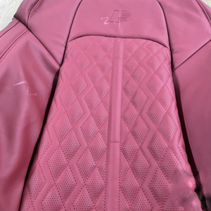 Funda de Asiento de Coche de Cuero Nappa Rojo Personalizada para <span class=keywords><strong>Audi</strong></span> S7 - Product Image 4