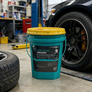 High Gloss Car Care Tire &amp; Wheel Cleaner Liquid Spray <strong>Polish</strong> with Plastic Shine - Product Image 2