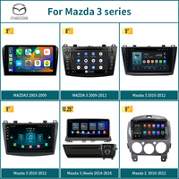 KLYDE Android Auto CarPlay sans fil GPS autoradio pour Mazda 3 (2003-2009) DVR USB DSP OBD2 Multifonctionnel multimédia automobile
