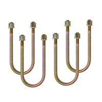Boulon en U JM Hardware haute résistance classe 12.9 pour fixation de ressorts à lames robustes