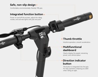 Patinete Eléctrico Inteligente Plegable KingSong KSE E1 para Adultos, Patinete Eléctrico de 8.5 Pulgadas con 350W de Potencia