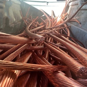 Chatarra de alambre de cobre aislado al por mayor de fábrica 99.9% Pure Mill-Berry Copper Scrap para la venta - Product Image 1