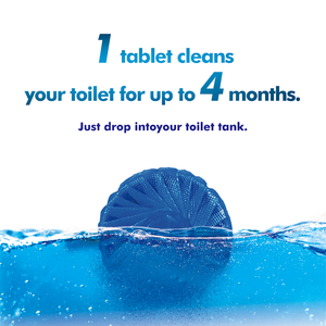 Nettoyant WC Bleu en Gros 50g – Nettoyant Automatique Écologique pour Réservoir de Toilettes avec <span class=keywords><strong>Javel</strong></span> - Product Image 4