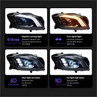 Pour Mercedes-Benz ML 12V 12-15, ensemble de phares W166 style Maybach, feux de jour LED, clignotants dynamiques 30W