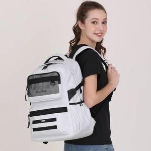 Venta caliente logotipo personalizado Mochila escolar Laptop College Plaid Travel Student Bag Mochila impermeable para estudiantes Mochila Escolar - Product Image 2