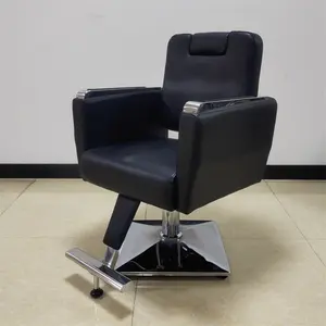 Diant Friseursalon Möbel weiße Farbe Mann Friseur Sitz stuhl italienische Friseurs tühle für Barbershop