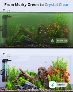 Filtro Submersível para Aquário Seaoura SR-701 K1 Ultra Silencioso com Mídia Biofiltrante em Movimento Contínuo (Plugue Americano) - Product Image 5